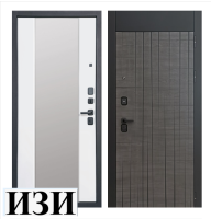 Входные двери Интел Зеркало дверь квартирная