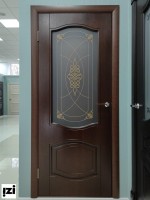 Межкомнатные двери от производителя шпонированные Мария шоколад