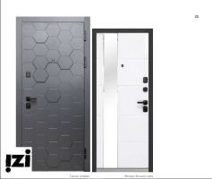 Входные двери Феррони Luxor 2МДФ 3D • Толщина полотна 11,5 см • Магнитный уплотнитель