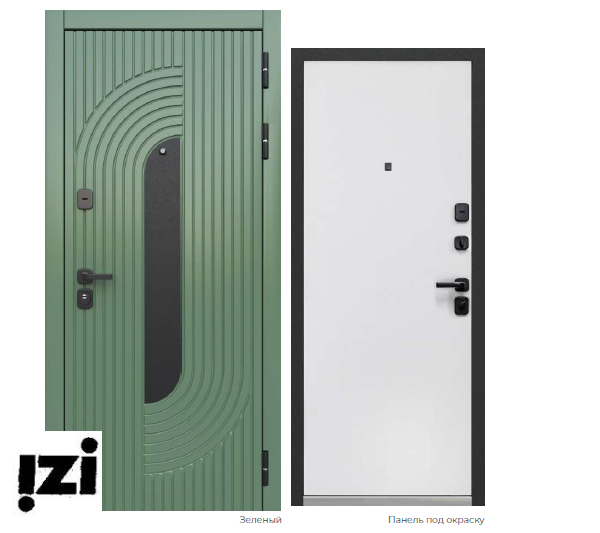 Входные двери Феррони Luxor 2МДФ Тропик • Толщина полотна 11,5 см • Магнитный уплотнитель
