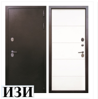 Входные двери Терма (терморазрыв) вн. венге Покрытие порошковое Цинкогрунт + медный антик