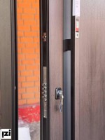 Входные двери со сменными панелями ТЕРМОРАЗРЫВ Элит Термо Внешняя отделка  Влагостойкий МДФ, покрытие DARK OAK 20, 10 мм( электронный замок)