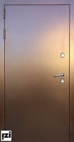 Входные двери Терма (терморазрыв) Покрытие порошковое Цинкогрунт + медный антик