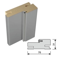 Короб Electrum Серая эмаль