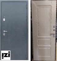 Входные двери МП Термо букле серый лиственница беж ТЕРМОРАЗРЫВ дверь уличная