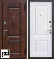 Входные двери 9,5 Вена Винорит Патина МДФ/МДФ Белый матовый дверь в квартиру