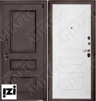 Входные двери Антарес ВИКТОРИЯ ,Дверь « Виктория с металлическими филенками »