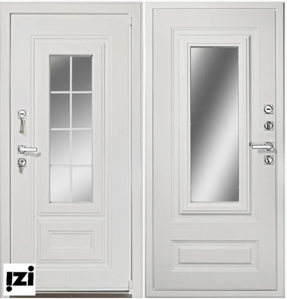 Входные двери Антарес Дверь « Англия со стеклом и ковкой »