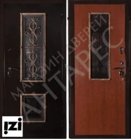 Входные двери Антарес Дверь «Ковка №118 венге »