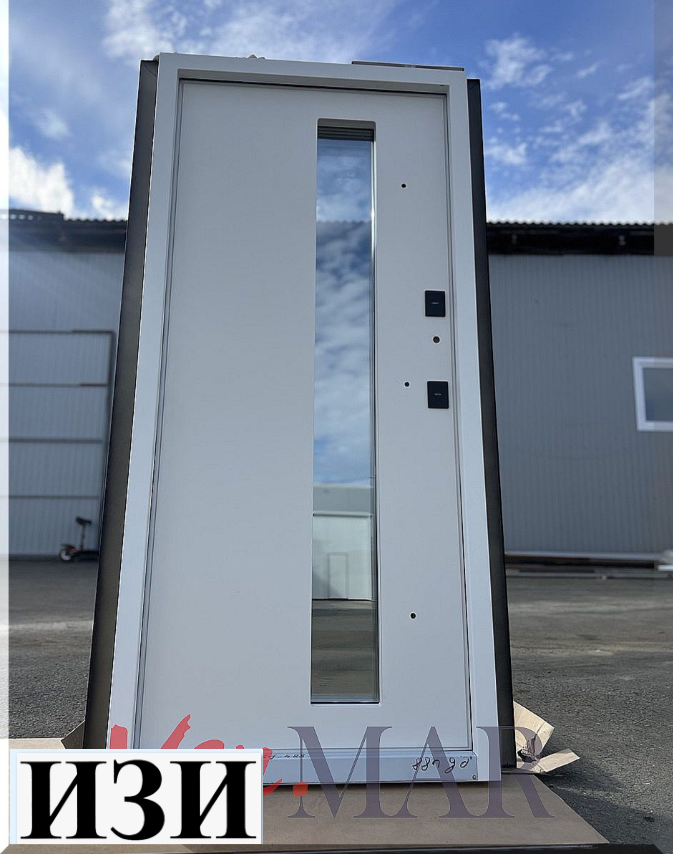 Входные двери Кронос Термо RAl 8019 терморазрыв