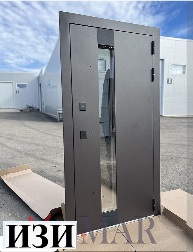 Входные двери Кронос Термо RAl 8019 терморазрыв