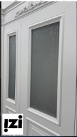 Межкомнатные двери Бостон 2100мм, эмаль белая