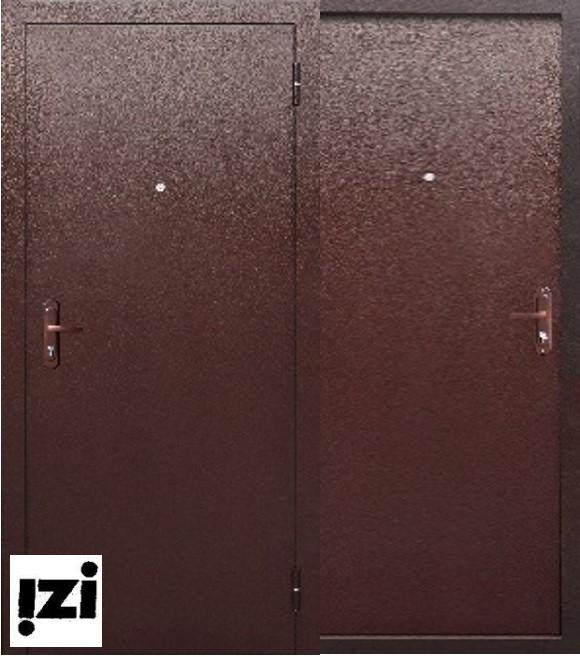 Входные двери Феррони Стройгост 5 РФ металл/металл ВО строительные Внутреннее открывание