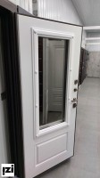 Входные двери Антарес ВИКТОРИЯ со стеклом и ковкой ТЕРМО терморазрыв