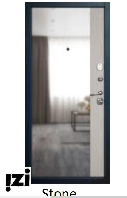 Входные двери EXPERT Pro Glanta Stone MAXI Mirror зеркало (VFD  Владимировская фабрика дверей )