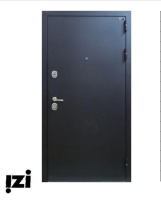 Входные двери EXPERT Pro Atum Pro 33 Ice Black Gloss VFD Владимировская фабрика дверей