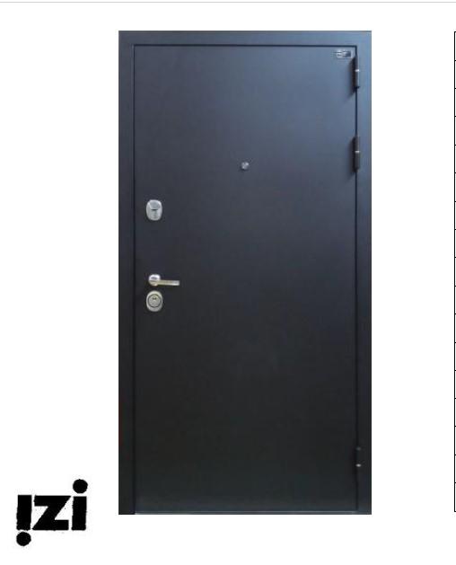 Входные двери EXPERT Pro Atum Pro 33 Ice Black Gloss VFD Владимировская фабрика дверей