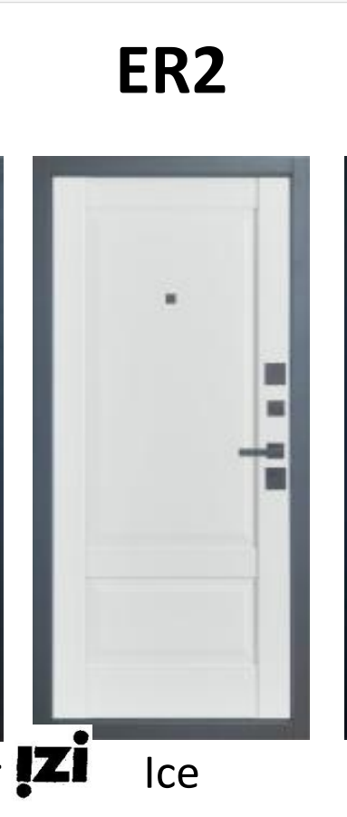 Входные двери BALANCE Twin ER2 Ice VFD Владимировская фабрика дверей