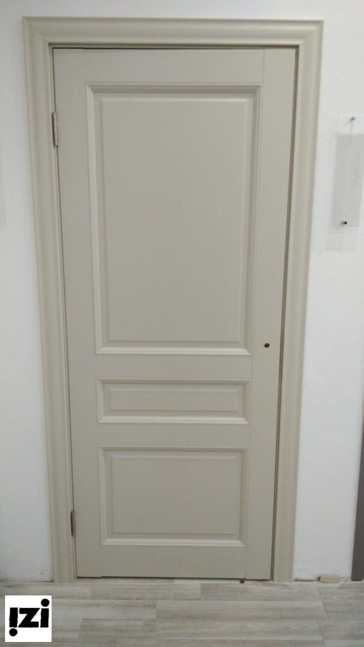 Межкомнатные двери  Соренто (Sorrento) 80010 бьянка soft touch остекленная ДВЕРИ РЕГИОНОВ