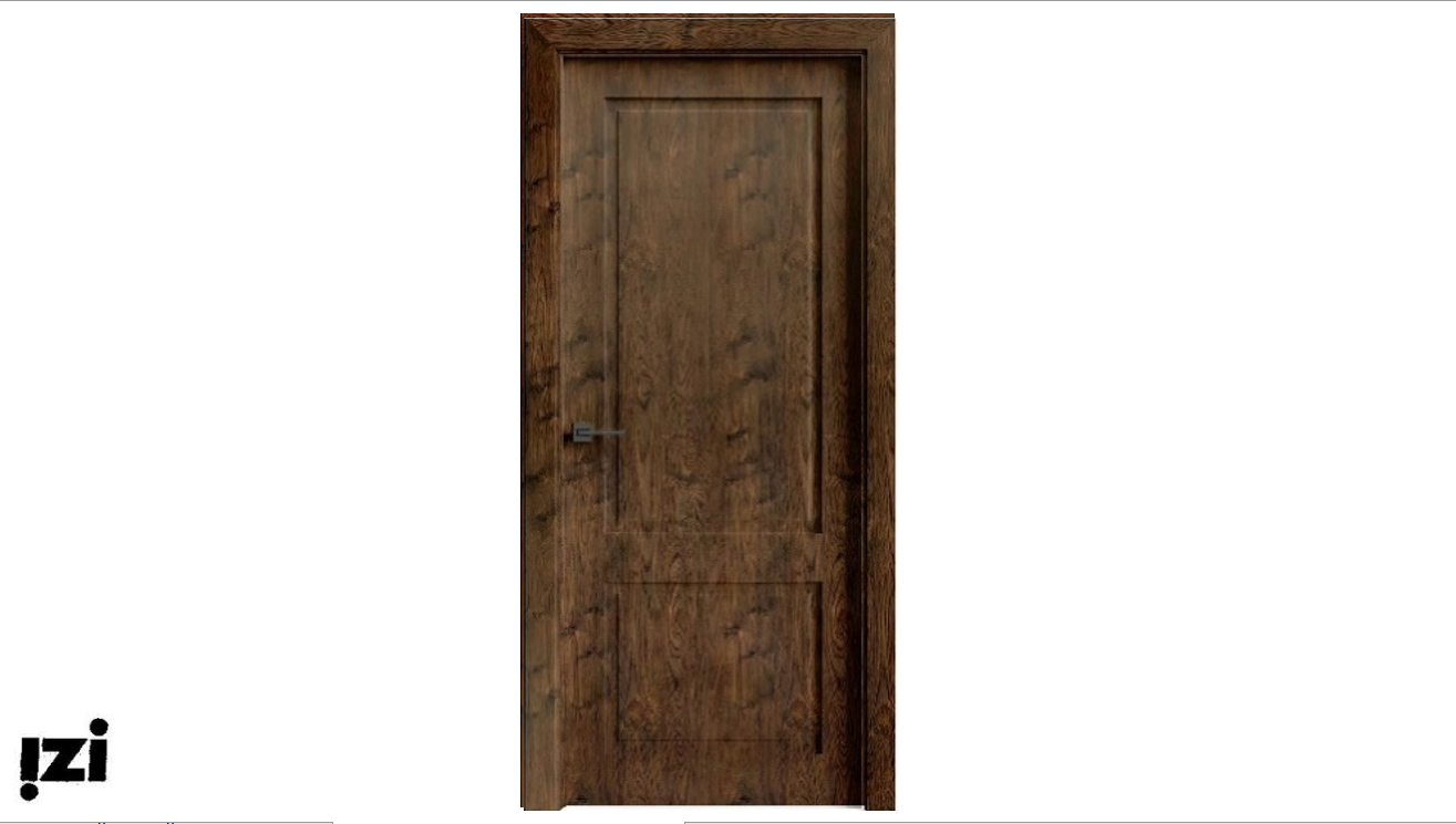 Межкомнатные двери КОЛЛЕКЦИЯ «СИЦИЛИЯ» В ДРЕВЕСНЫХ ДЕКОРАХ ПДГ 90001 Орех натуральный