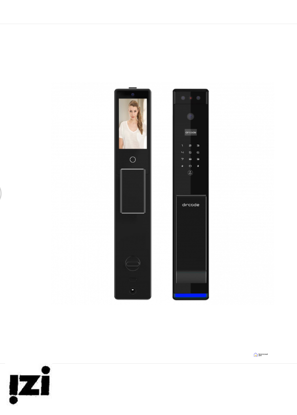 Электронный дверной замок Dircode T850 с распознаванием лица