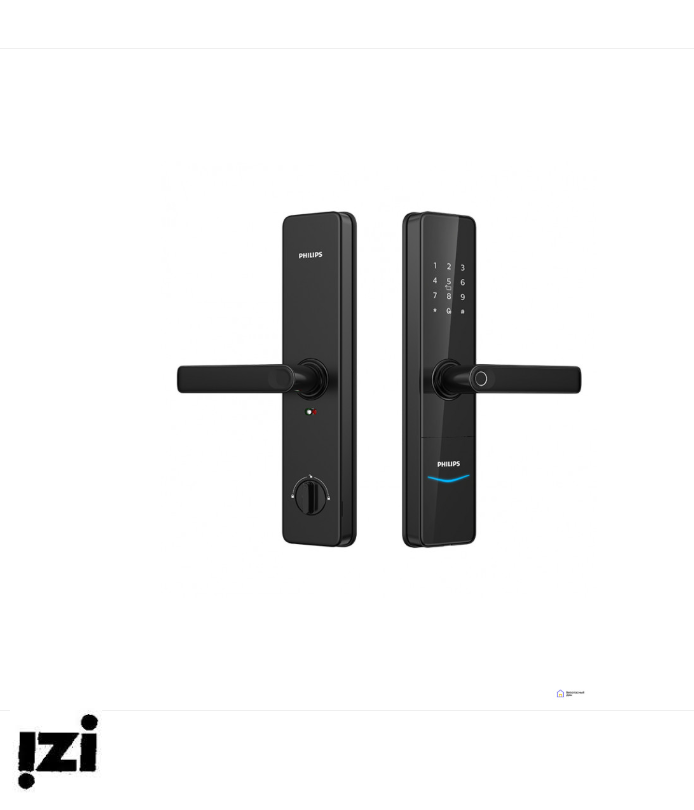 Электронный дверной замок Philips Easykey DDL603E-5HWS