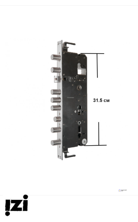 Врезной электронный дверной замок SECURAM E8 FINGER VEIN