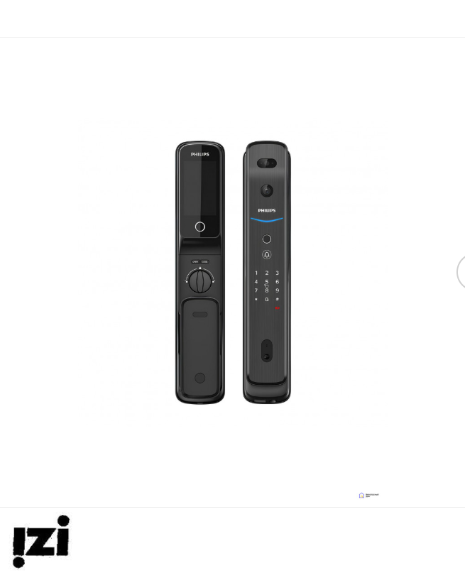 Электронный дверной замок Philips EasyKey DDL709-FVP-7HWS