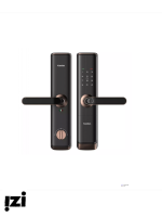 Электронный дверной замок Kaadas S110-5W Copper с отпечатком пальца