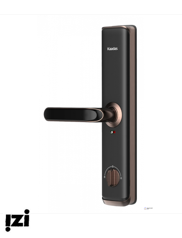 Электронный дверной замок Kaadas S110-5W Copper с отпечатком пальца