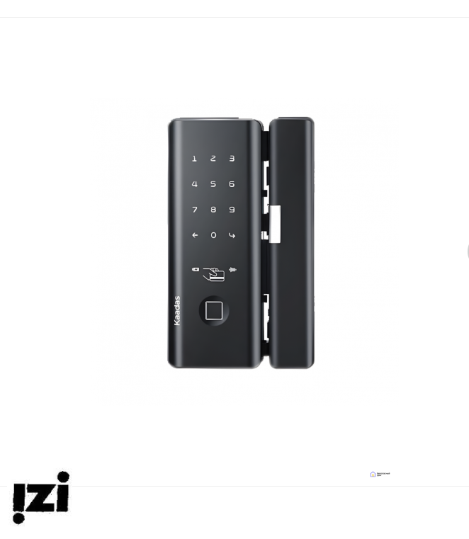 Электронный дверной замок для стеклянной двери с отпечатком пальца Kaadas M500 Fingerprint