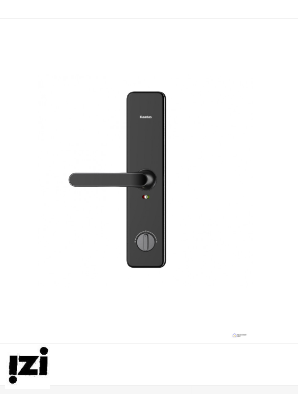 Электронный дверной замок Kaadas S500-5W с отпечатком пальца