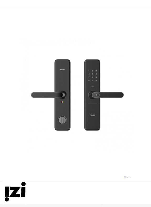 Электронный дверной замок Kaadas S500-5W с отпечатком пальца
