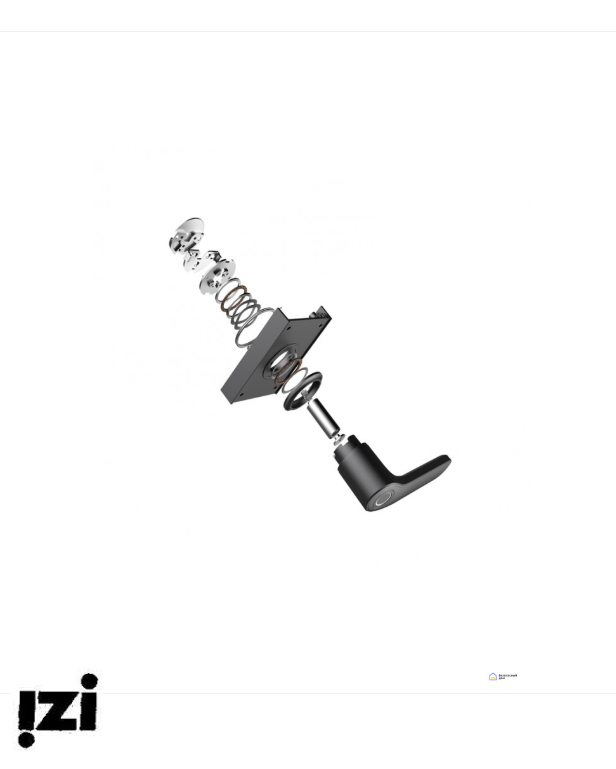 Электронный дверной замок Kaadas S500-5W с отпечатком пальца