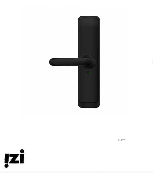 Электронный дверной замок Smart Fast BLACK Novilock v.4213