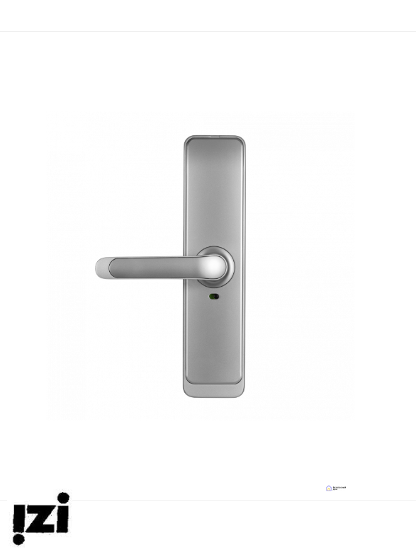 Электронный дверной замок Smart Fast SILVER Novilock v.4212