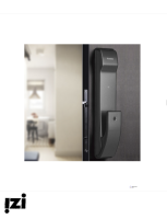 Врезной электронный дверной замок Kaadas K9-5W Black с отпечатком пальца