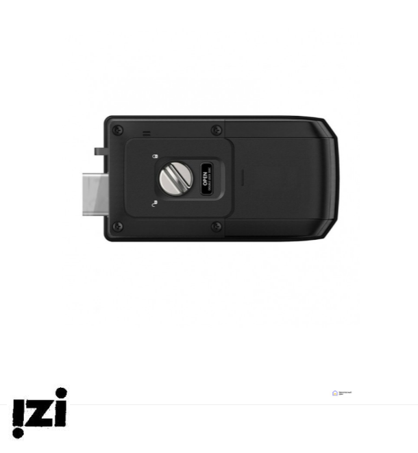 Накладной электронный дверной замок с отпечатком пальца Solity GR-50BK