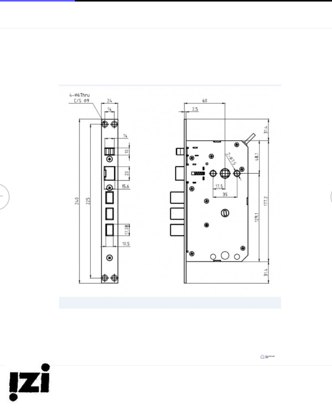 Электронный дверной замок Solity GP-3000BK BLACK с отпечатком пальца