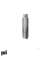 Электронный дверной замок Solity GP-4000BK DARK SILVER с отпечатком пальца