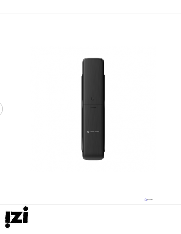 Электронный дверной замок Solity GP-4000BK DARK SILVER с отпечатком пальца