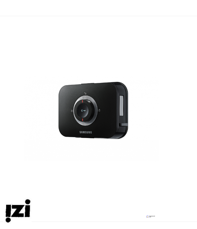 Накладной электронный дверной замок Samsung SHP-DS705