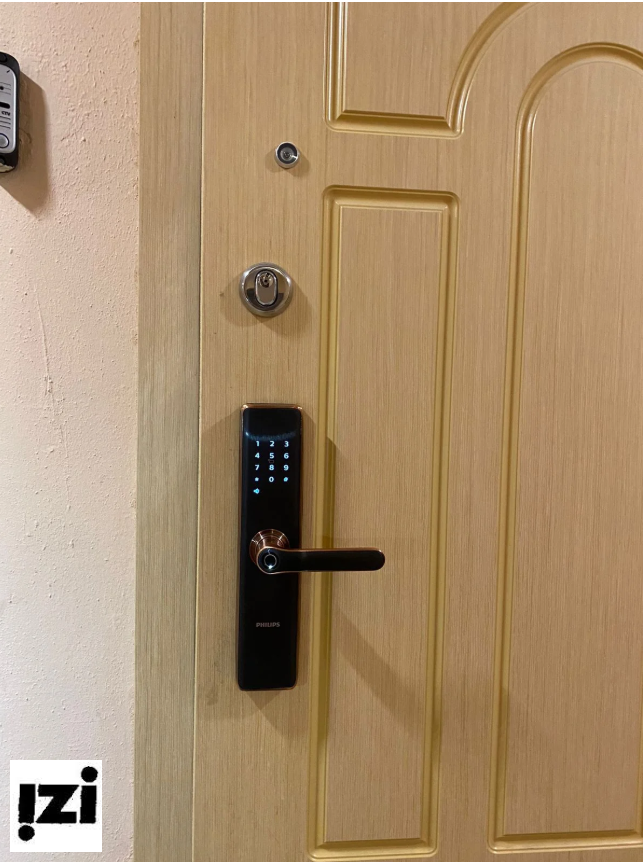 Philips EasyKey 7300 черный/медный. Электронные замки Dircode