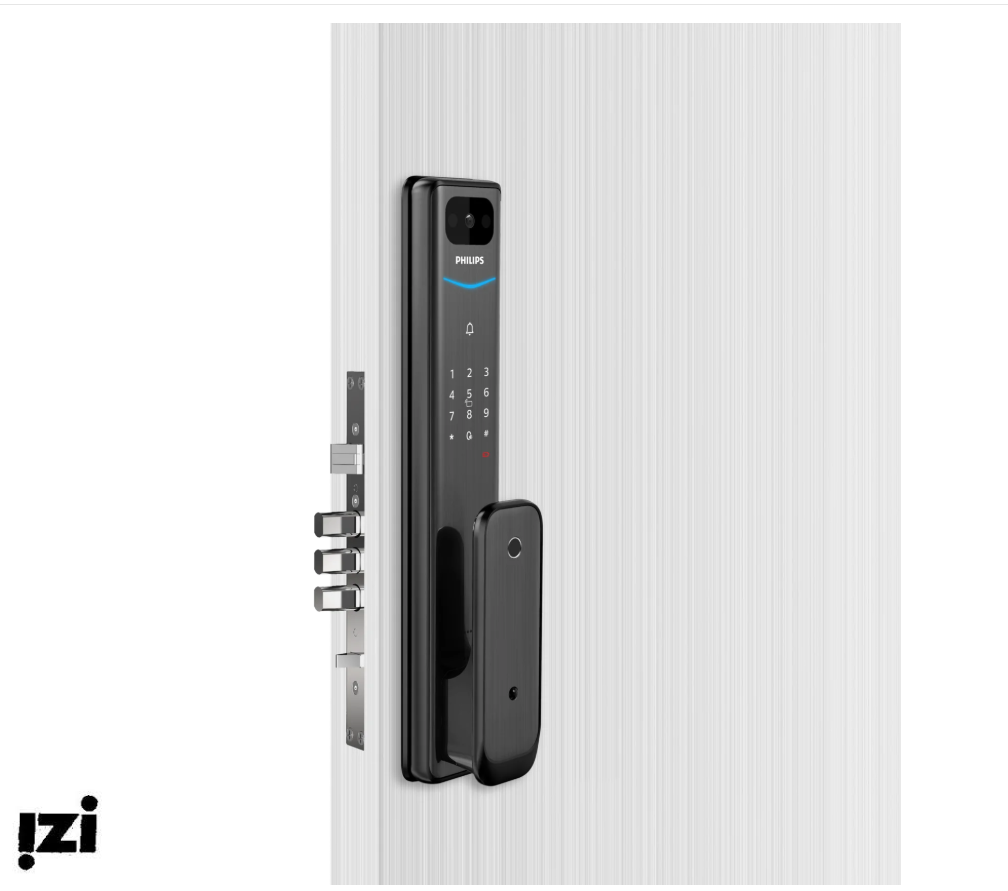 Philips Easykey Alpha-VP-5HWS пуш-пулл умный замок. Работает с Алисой Электронные замки Dircode