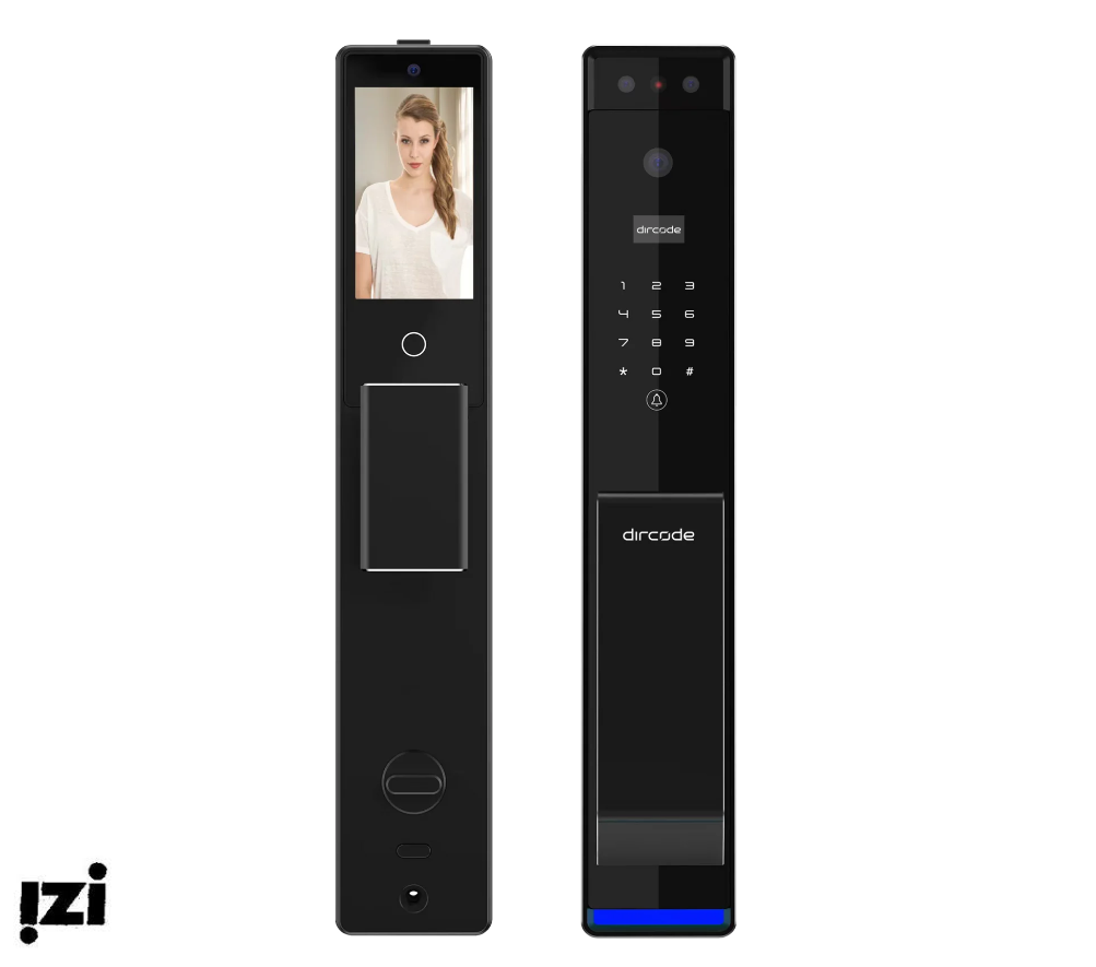 Dircode T850 пуш-пулл умный замок. Работает с Алисой. Электронные замки Dircode