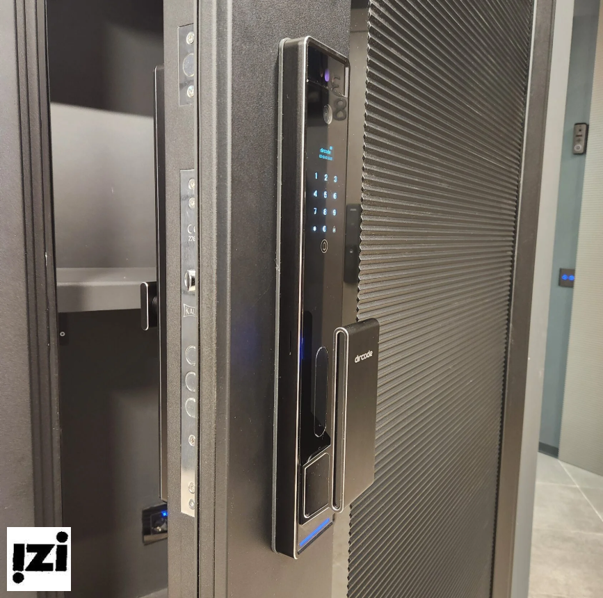 Dircode T850 пуш-пулл умный замок. Работает с Алисой. Электронные замки Dircode