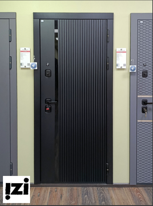 Входная дверь OIKO ACOUSTIC Art Black/DIM I-10 Angel Matt