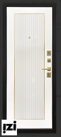 Входные двери Эра Графит / Белый матовый ТАНДОР TANDOOR