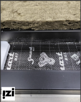 Входная дверь OIKO ACOUSTIC Grafika-2 White/K1 Софт белый