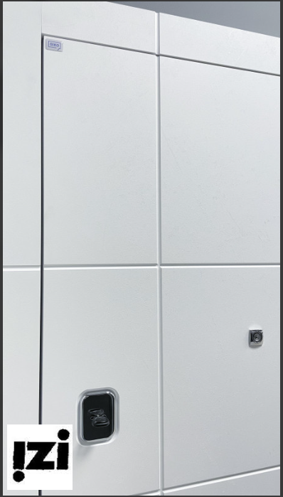 Входная дверь OIKO ACOUSTIC Grafika-2 White/K2 Софт белый